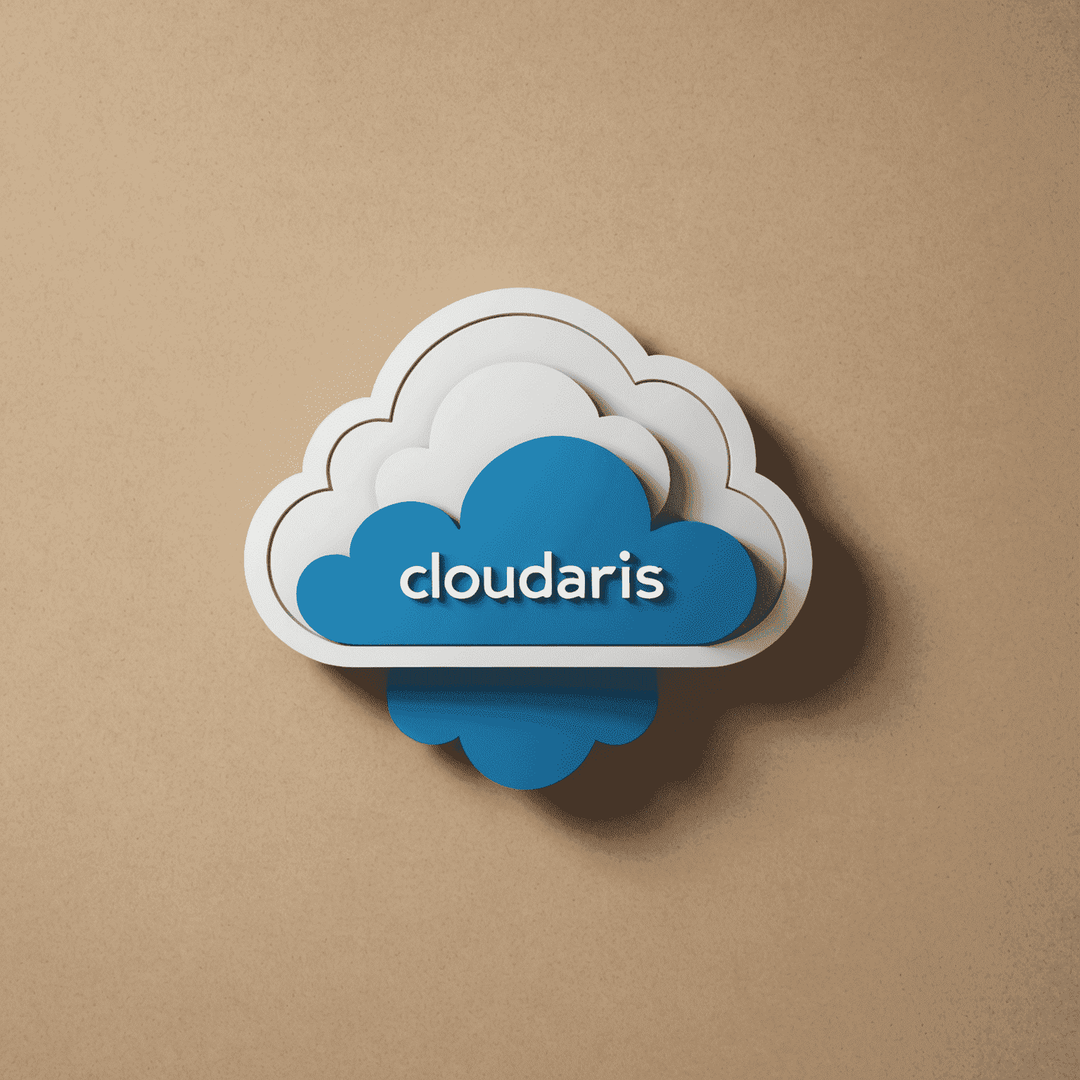 CloudXelvaris logo - Imagem estilizada de uma nuvem com o nome da empresa