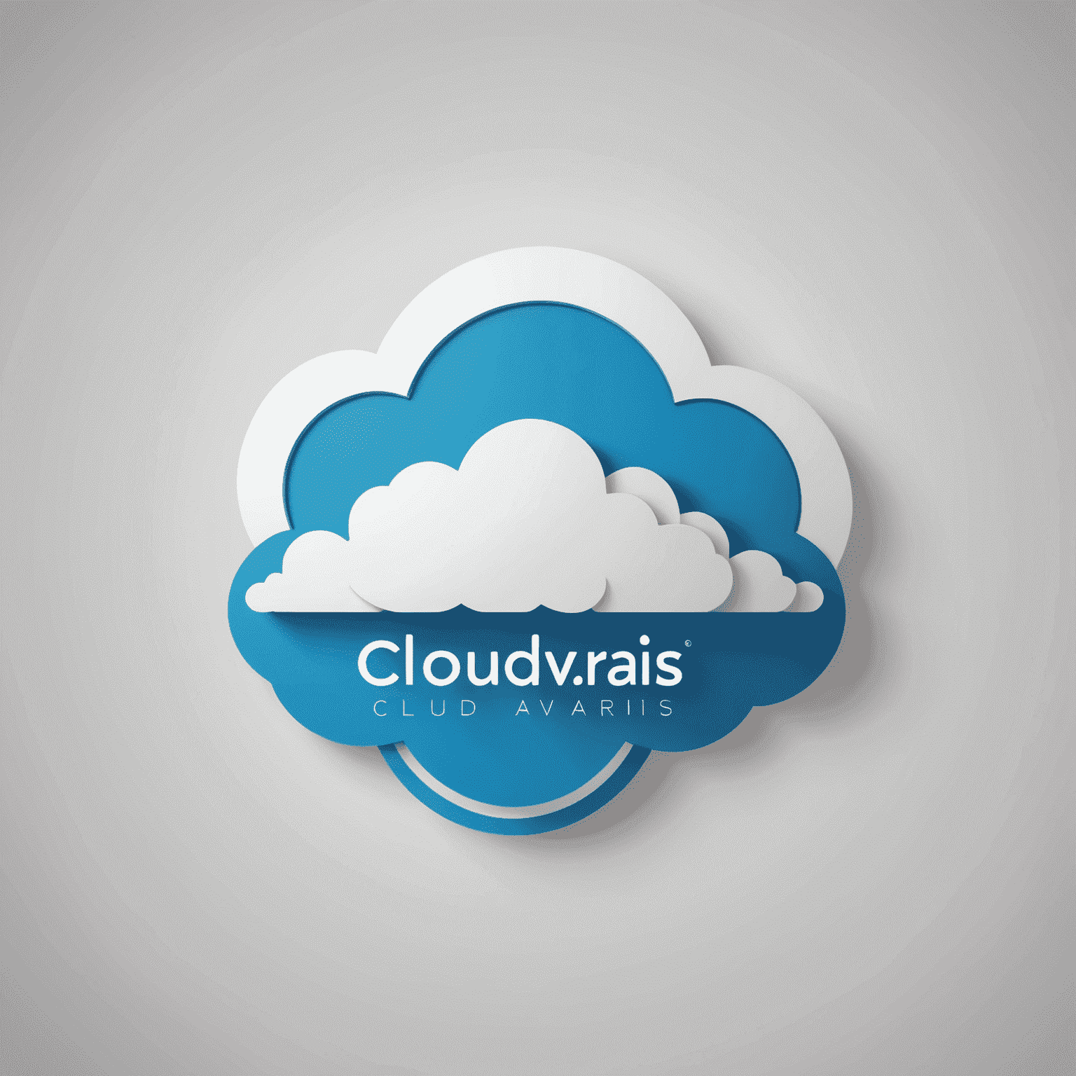 CloudXelvaris logo - Imagem estilizada de uma nuvem com o nome da empresa